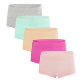 Girls’ Aged 8-16 Soft Cotton Panties 5-Pack